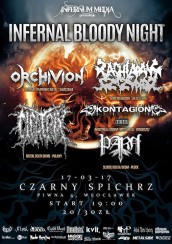 Koncert Infernal Bloody Night w Czarnym Spichrzu 17.03.2017 we Włocławku - 17-03-2017