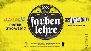 Koncert Analogs, Farben Lehre, Diversity / Czechowice-Dz., Chacharnia w Czechowicach-Dziedzicach - 21-04-2017