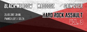 Koncert Black Meadow, Gain Over, Maddogz w Szczecinie - 25-03-2017