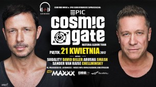 Koncert Cosmic Gate Materia Album Tour w Bydgoszczy - 21-04-2017