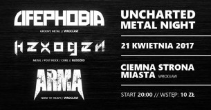 Koncert Uncharted Metal Night we Wrocławiu - 21-04-2017