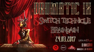 Koncert Brainpain, SWITCH TECHNIQUE, Pavey w Sopocie - 24-03-2017