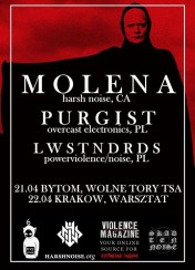 Koncert Molena Purgist Low Standards - mini tour w Bytomiu - 21-04-2017