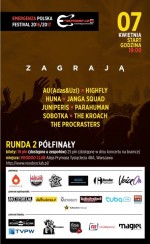 Bilety na P&oacute;łfinały EMERGENZA FESTIVAL Polska - Warszawa VooDooClub - 3