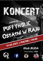 Pa pa Puffyholic \ koncert pożegnalny / + OWR oraz The Perfumes w Krakowie - 31-03-2017