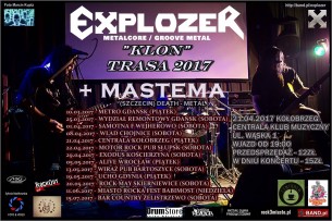 Koncert MASTEMA, EXPLOZER w Skierniewicach - 20-05-2017