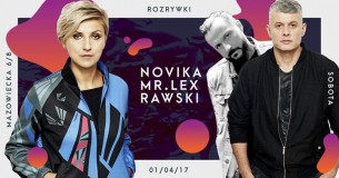 Koncert Rozrywkowa Sobota X Novika & Mr. Lex & Rawski w Warszawie - 01-04-2017