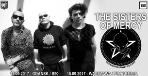 Koncert The Sisters Of Mercy + The Membranes / 14 IX / "B90" Gdańsk - 14-09-2017