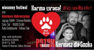 Koncert FINAL AKCJI KARMA WRACA : 6 kapel, karaoke, kiermasz w Warszawie - 08-04-2017