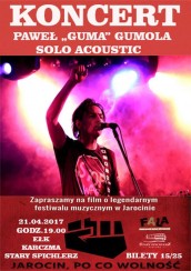 Koncert Paweł Guma Gumola  - Solo Acoustic w Ełku - 21-04-2017