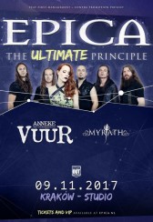 Koncert EPICA, Myrath, VUUR w Krakowie - 09-11-2017