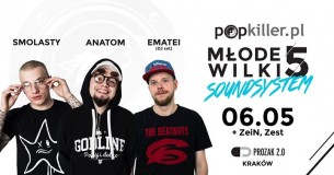 Koncert Popkiller Młode Wilki 5: Smolasty x Anatom x Ematei x Prozak 2.0 w Krakowie - 06-05-2017