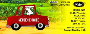 Koncert Męczenie Owiec, Dormant Dissident w Ostrowie Wielkopolskim - 12-05-2017