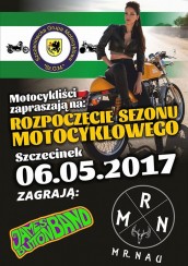 Koncert Mr. Nau i James Button Band na zlocie motocyklowym w Gardnie Wielkiej - 06-05-2017