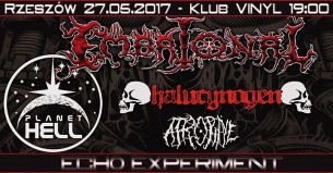 Koncert Embrional / Planet Hell / Halucynogen / Atropine w Rzeszowie - 27-05-2017