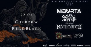 Koncert New Wave of Folk Metal Tour - Chorzów - 22-04-2017