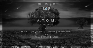 Koncert ATOM & Friends ◉ Lista FB Free ◉ Projekt LAB w Poznaniu - 28-04-2017