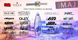 Koncert One Stage - Strefa Klubowa - Rzeszowskie Juwenalia 2017 w Rzeszowie - 11-05-2017