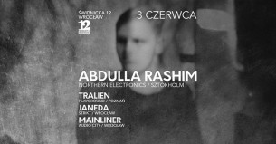 Koncert Abdulla Rashim (Northern Electronics / Sztokholm) / Świdnicka 12 we Wrocławiu - 03-06-2017