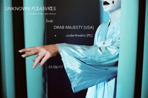 Koncert UNKNOWN PLΣASVRΣS - live - Drab Majesty + undertheskin w Krakowie - 01-06-2017