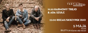 Koncert Harmony Trejo & Ada Szulc / Rdzak/Skrzypek Duo we Wrocławiu - 05-05-2017