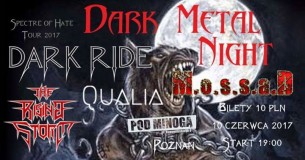 Koncert DARK METAL NIGHT III - Dark Ride MossaD The Rising Storm w Poznaniu - 10-06-2017