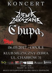 Koncert Ziemia Zakazana + Chupa Opole Zebra - 06-05-2017