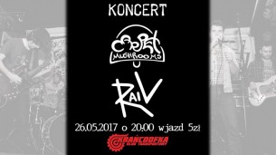 Koncert Carpet Mushrooms / Rail - Krańcoofka w Łodzi - 26-05-2017
