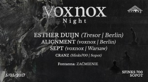 Koncert Cranz, Sept, Gibon, Esther Duijn, Alignment w Sopocie - 05-05-2017