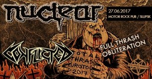 Koncert Full Thrash Obliteration Słupsk: Nuclear, Conflicted - 27-06-2017