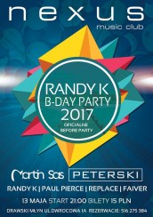Koncert Faiver, Peterski, Randy K, Replace, Paul Pierce w Drawskim Młynie - 13-05-2017