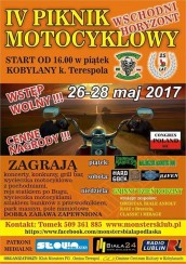 Koncert Zlot Motocyklowy Wschodni Horyzont IV w Kobylance - 26-05-2017