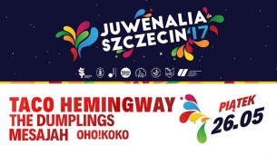 Koncert Taco Hemingway / The Dumplings / Mesajah | JuweSzczecin '17 - 26-05-2017