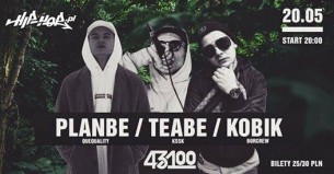 Koncert PlanBe / Kobik / Teabe w Tychach! - 01-06-2017