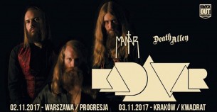 Koncert Kadavar + Mantar, Death Alley / 2 XI / "Progresja" Warszawa - 02-11-2017