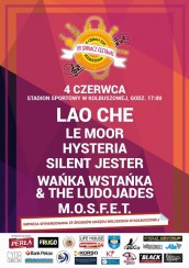 Koncert KSU, Lao Che, Le Moor, Wańka Wstańka & the Ludojades, MOSFET, Hysteria, Silent Jester w Kolbuszowej - 04-06-2017