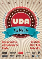 Koncert UDA + Tie My Tie @Boss Garage Pub, Kraków - 02-06-2017