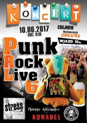 Koncert Punk Rock Live VI-Dżentelmeni/PolishF/Pinokio Alternative/Stress w Chojnowie - 10-06-2017