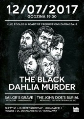 Koncert The Black Dahlia Murder, Sailor's Grave, The John doe's burial w Warszawie - 12-07-2017