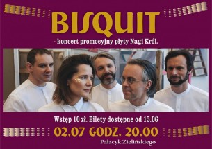 Bisquit - koncert promocyjny płyty Nagi Król. w Kielcach - 02-07-2017
