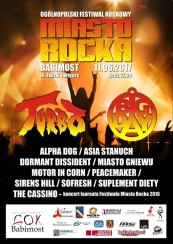 Koncert Miasto Rocka 2017 - BIG DAY * TURBO * zespoły konkursowe w Babimoście - 11-06-2017