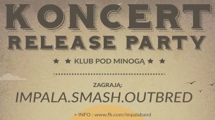 Koncert: Impala, Smash, Outbred w Poznaniu - 30-06-2017