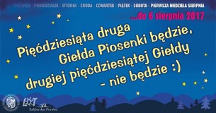 Koncert 50. Ogólnopolska Turystyczna Giełda Piosenki Studenckiej w Szklarskiej Porębie - 30-07-2017