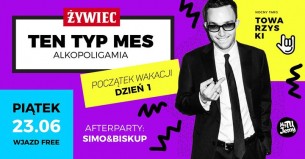 Koncert Nocny Towarzyski - Początek Wakacji ft. TEN TYP MES w Poznaniu - 23-06-2017
