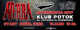 Mega koncert: Aterra, Crimson Rockets, Spontane, Krzysztof w Warszawie - 30-06-2017