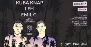 Koncert Kuba Knap x Leh x Emil G x Bitwa o stypendium @Klub "W Porcie" w Giżycku - 23-06-2017
