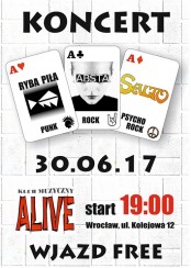 Koncert ABSTA - Ryba Piła - Salto we Wrocławiu - 30-06-2017