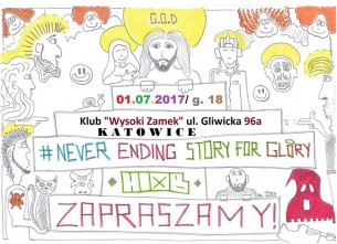 Katowice. Wystawa #NeverEndingStoryForGlory + koncert Hiob - 01-07-2017