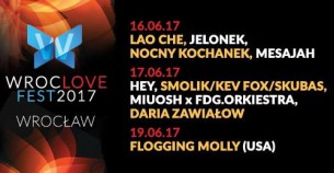 Koncert WrocLove Fest 2017 w Centrum Historii! 16-17.06.Wrocław - 16-06-2017