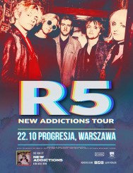 Koncert R5: 22.10.2017 Warszawa, Progresja - 22-10-2017